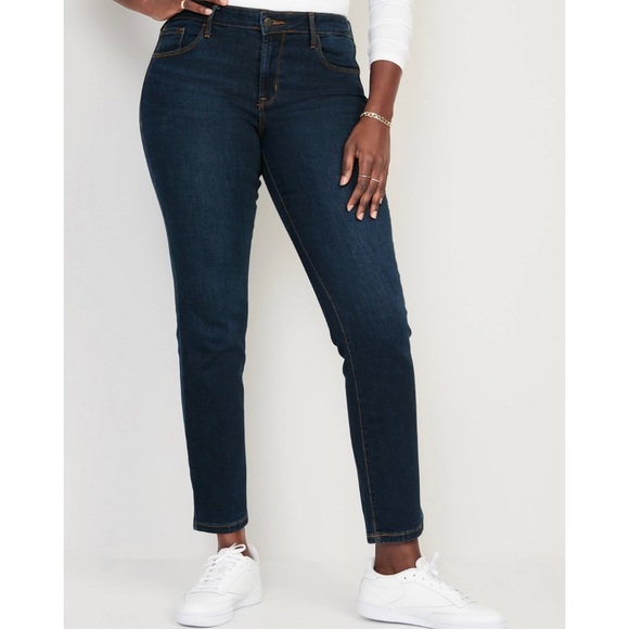 Old Navy Denim - Old Navy Power Slim Straight Mid Rise Jeans NEW